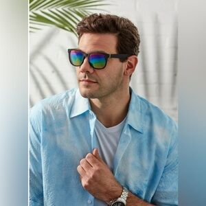 Panama Jack
Panama Jack Men's Square Fashion Sunglasses Black